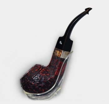Peterson Donegal Rocky Briar Pipe – Sterling Silver Shape 80s